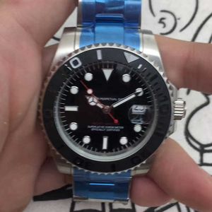 Zegarek designerski RELOJ Watch AAA Mechanical Watch Lao Jia Yacht Ceramic Circle W pełni automatyczny mechaniczny zegarek YM01 Maszyna