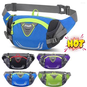 Outdoor Bags Bike Riding Cycling Running Fishing Hiking Waist Bag Nylon Pack Belt Kettle Pouch Gym Sport Fitness Water Bottle Pocket