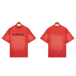 2024 Designer Mens Purple Tshirt Purple Shorts for Woman Fashion Brand Purple Luxury Designer Odzież Purple Brand Mens Shorts 430