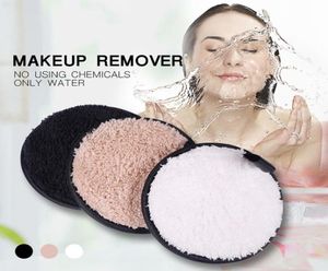 1PC Magical Soft Fiber Makeup Remover Puff återanvändbar mikrofiber Tygkuddar Makeup Ta bort handduk Face Cleansing Tool1864628