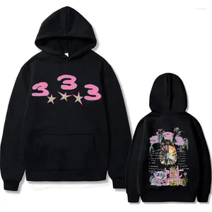 Kadın Hoodies Bladee 333 Hip Hop Trend Skate Drenaj Çetesi Pamuk Hoodie Erkek Kadın Moda Sanatsal Duygusal Sweatshirt Üst Kıyafetler