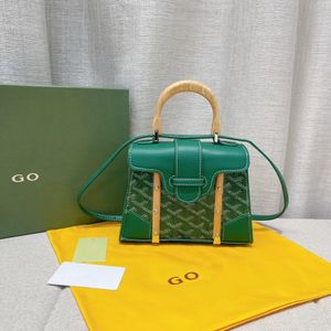 Designer bags Saigon bag Tote bag Luxury Women Handbags Genuine Leather Travel Crossbody Top Wooden Handle Latest Shoulder Bag Clutch Handbag