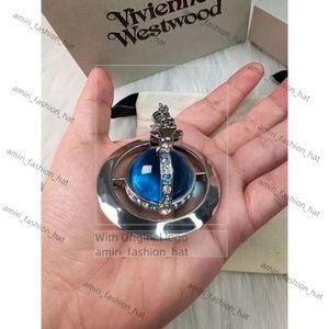 Planet Necklace Designer Necklace For Woman Viviennes Luxury Jewelry Viviennes Westwood High Edition 30mm Giant Ball Saturn Halsband Kvinnor Personlig Penda 42