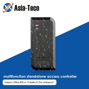 Sistema di controllo dell'accesso per porte RFID impermeabile standalone di carta 125kHz 13,56 MHz Reader di scheda Proximità Lettore 2000 Utente 924V Apri di blocco Smark