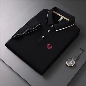 2023 Herren Hochwertige gestickte Polo -Shirt Sommer T -Shirt Fashion Top Trend Casual Business 240426
