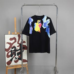 メンズデザイナーTシャツレタープリント半袖丸いネックコットンティートップ品質メンズTシャツ男性デザイナーTシャツ夏のブランドサイズUS S-XL＃Z6