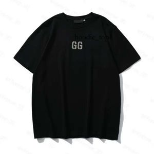 T-Shirt Mens Essentialsclothing T Shirts Thick Cotton Version Summer Women Designers Tshirt Fashion Tops Man Essentialstshirt Clothing Clothes 3590