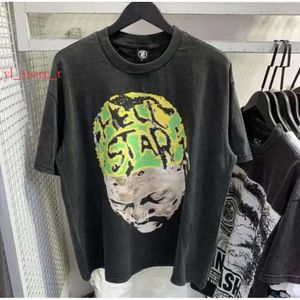 Hellstart Shirt Rappe Men's and Women's Designer T-shirt Rapper Singer Par Samma SHORT SLEVE TOP STREET RETRO HELL WOMENS T-shirt Men's Designer Shirt S-XL 1170
