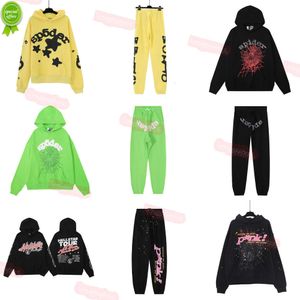 Mens Hoodies Sweatshirts Young Thug Angel Woman Fashion 555555 Letters Casual Web Hoodie Puff Print Pullovers RCI2