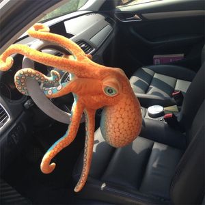 1Pc 55 80cm Real Life Big Octopus Doll Octopus Plush Toy Pillow Sea Bottom Animal Doll Creative Realistic Spoof Gift LJ201126 220u