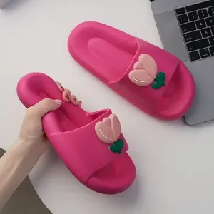 Slifori a casa spesse donne e sandali da donna sandali carini case in casa per interni bagni kawaii apri apertura dita fuori scarpa 39 b g y i w