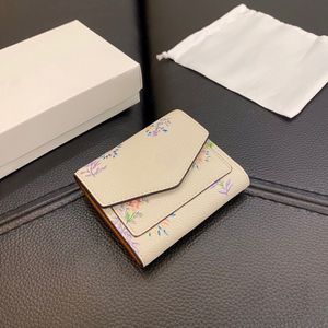 2021 Classic wallet Famous luxurys designers cards case fashion women coin pouch purse mini short wallets woman main credit card holder 240a