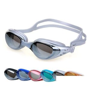 نظارات واقية 2021 الرجال للنساء لينة وفائقة للأشعة فوق البنفسجية مرآة مضادة للضباب محلية محلية على الإنترنت معدات السباحة السباح