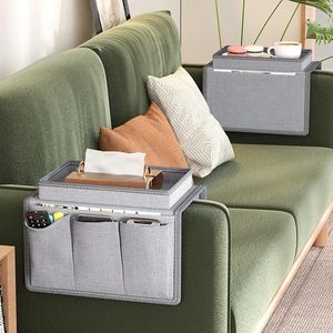 Storage Bags Basket Large Tray Tv Armrest Couch Bag Bedside Holder Hanging Control Sofa Size Remote Organiser