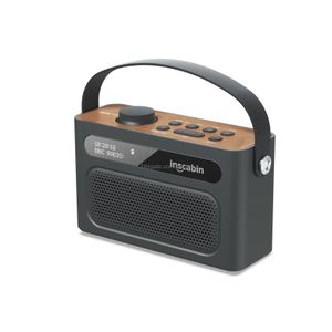 Radio Inscabin M60Ii Dab Portable Wireless Speaker With Bluetooth Fm/Beautif Design/Rechargable Battery/Tf/Usb Drop Delivery Electro Dh5Dh