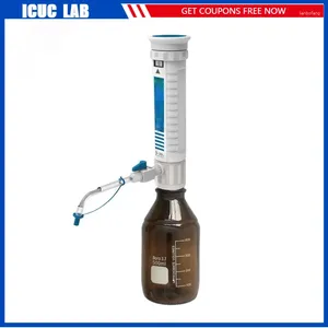 Lab Pipette Resistance Adjustable Volume Bottle Top Dispenser