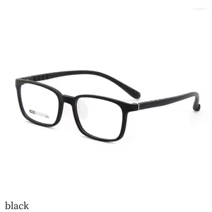 Sonnenbrillen Frames 51mm rechteckige Ultraleicht TR Business Männer Brille verschreibungspflichtige Brille Frauen Mode Full Rim Eyewear 8805