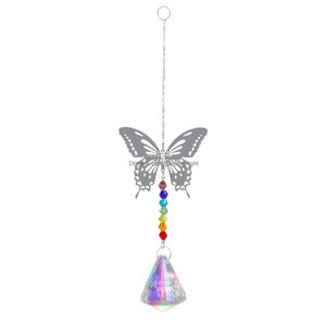Nyhetsartiklar Crystal Metal Butterfly Dragonfly Maple Leaf Heart Lighting Ball Pendant Drop Delivery Home Garden DHBQ7