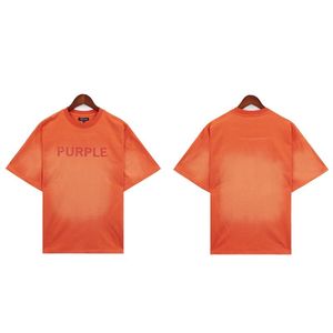 2024 Designer Mens Purple Tshirt Purple Shorts for Woman Fashion Brand Purple Luxury Designer Odzież Purple Brand Mens Shorts 532