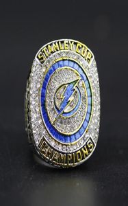 Hedman 2020 Tampa Bay Lightnin G Champions Championship Ring مع Wooden Display Box Men Men Gift5878541