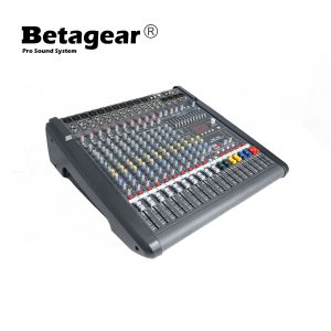 Verstärker Betagear 10 Kanalmischer CMS10003 PowerMate10003 Digitalmischer DJ Professioneller Stufe Aduio Power Mixer -Verstärker 48 V Phantom