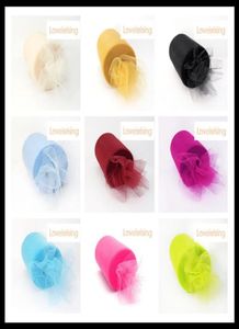 18 Colori che scegli 6Quotx100yd Spool Tulle Rolls Tutu Craft Craft Banchet Decorazioni in tessuto Home Tessic