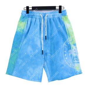 Palm PA 2024ss New Summer Panelled Tie Dye Casual Men Women Boardshorts Breathable Beach Shorts Comfortable Fitness Basketball Sports Short Pants Angels 8576 BWB