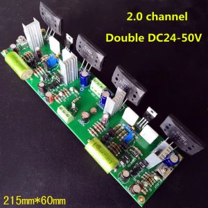 Amplifier Amplifier board double DC2450V 125W+125W HIFI 2SA1216 2SC2922 power tube + MJE243 / MJE253 MPSA56 MPSA06 2 channel