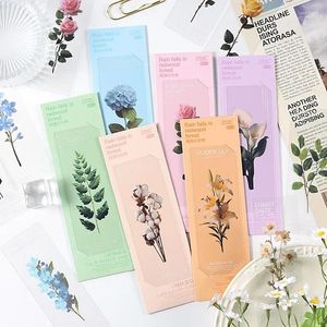 ПК/SET Flower Bookmark PVC Чтение книг аксессуары ретро.