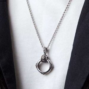 Designer Ch Cross Luxury Chromes Pendant Necklace Vintage for Mens Trendy Unique Fashion Versatile Sweater Chain Heart Neckchain Lover Gift Brand Jewelry Werw