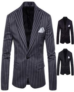 M4XL Spring Autumn Striped Design blazer unique mens blazers mens blazer jacket slim fit jaqueta Fashion suit men Coats Casual J17487241