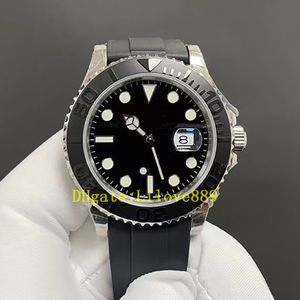 2024 new men's luxury watch 3235 mechanical automatic movement 42mm226659 black sapphire waterproof dial rubber strap