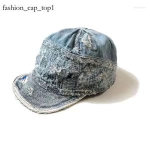 Kapital Marka Şapkaları Mens Cap Cap Cap Tasarımcı Cap Bereets Kapital Cap Japon Retro Eski Yıkalı Erkekler Kadın Çift Balıkçı Şapkası 7703