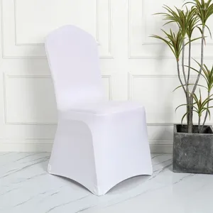 Coperture per sedie da 50 pezzi per la festa di pranzo in poliestere allungata per ispessimento universale.