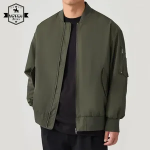 Мужские куртки Harajuku Pilot Baseball Jacket Mens Like Simple Multi Pocket Varsity повседневные мужчины с твердыми дышащими пальцами на открытом воздухе осень осень