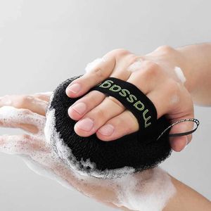 Bath Tools Acessórios Bolsa de esponja de esponja de limpeza de bolhas de bolhas de bolhas esfoliantes lavador de massagem 3D Suprimentos de banheiro Q240430