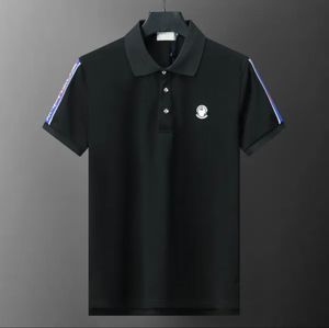 T-shirt Designer Maglietta a maniche a maniche corte per polo maschile maschile