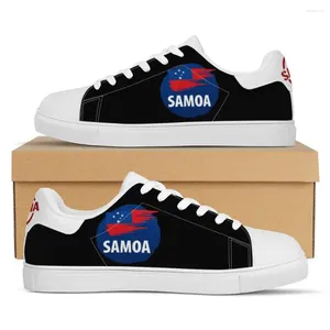 Scarpe casual moda moda samoan flat sneaker americano americano samoa dustom tribal dustom uomo leggero da passeggio da donna che corre in corsa