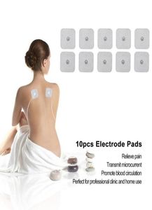 Dotas de eletrodos de 10pcslot para dezenas elétricas Acupuntura de terapia digital Máquina de terapia muscular Muscle Slimming Massger replaceme3108819