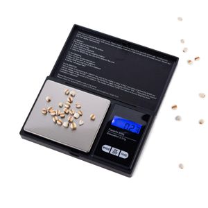 Weighing Scales Wholesale 500G/0.01G Lcd Pocket Scale Portable Mini Electronic Digital High Precision Case Postal Kitchen Jewelry We Dhapj