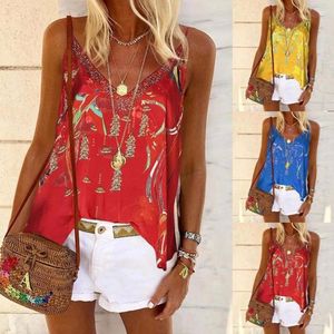 Camisoles & Tanks Summer Women Stylish V-Neck Sleeveless Vest Camisole Blouses Tank Tops Top Bare Midriff