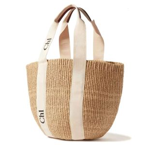 Raffias Beach Large Tote Luxurys Designer Bag Woody Weave Shopper Shoulder Pochette Crochet Straw Bags Women's Mens Summer Handbag Crossb 343