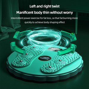 Waist Twisting Disk Disc Balance Board Fitness Equipment Home Body Aerobic Rotating Sports Magnetic MassagePlate Exercise Wobble 240416