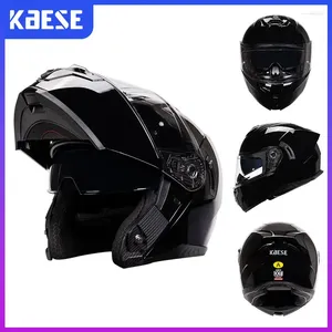 Capacetes de motocicleta Lente dupla Racing Full Racing Double visor giro