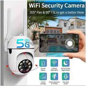 Yilot Kameralar Kameralar HD 1080P DIY Taşınabilir WiFi 5G Açık Mekan İki Yönlü Sesli Mikro Webcam Kamera Video Kaydedici Desteği Uzaktan Görünüm ve Den Tf Drop D DHDTM