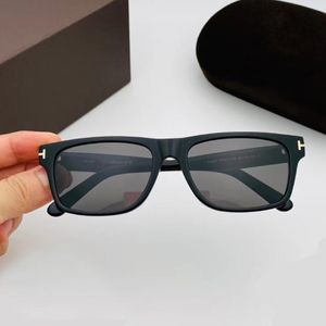 Солнцезащитные очки TF678 Прямоугольник мужчина 2021 Роскошные дизайнерские бренды солнечные очки сильные ацетатные густые 298о