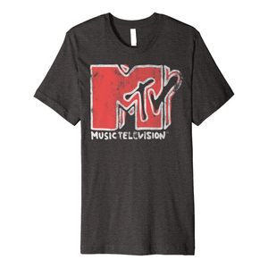 T-shirt MTV Spray Faint Tag Logo Premium 203T