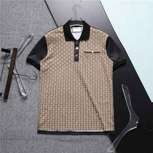 Designer Polo Shirts Mens Polos Shirts Men Fashion Tees Classic Multiple Color Lappel ShortS Plus ricamo Business Casual Cotone BreathAb M-3xl#166