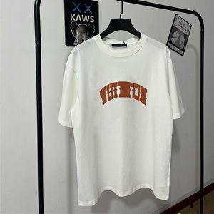 Projektant Casual Summer T-shirts Mens T Shirty Man Women Tees Listy Listy Drukuj krótkie rękawy