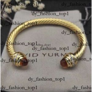 David Yurma Bracelet 2024 Designer Bracelet Dy Luxury Twisted Pearl Head Women Fashion Versatile Twist Bracelets Jewelry Wedding Gifts 5Mm David Yurma Jewelry 280